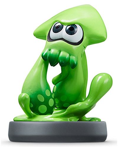 Figura Nintendo amiibo - Green Squid [Splatoon] - 1